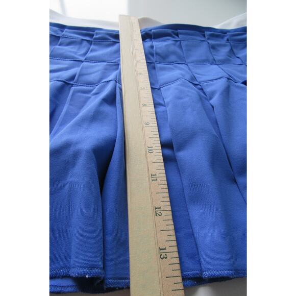 Nike Dri-Fiy Skirt Regular Golf Tennis Pickleball Women's L Pleated Skort Blue - Picture 8 of 8